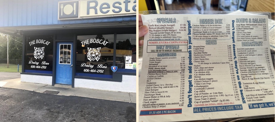 Bobcat Dairy Bar Beattyville